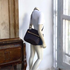 Vintage "1950/1960" John F Leather Crossbody Bag